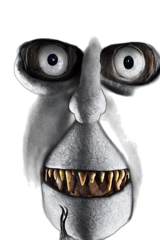 mask, face, creature, staff transparent PNG cut-out