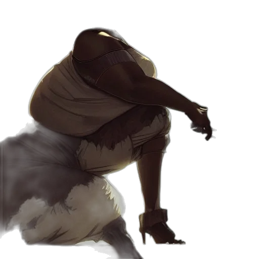 dress, creature, shoes, mask transparent PNG cut-out