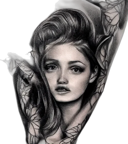 face, jewelry, crown, photorealistic transparent PNG cut-out