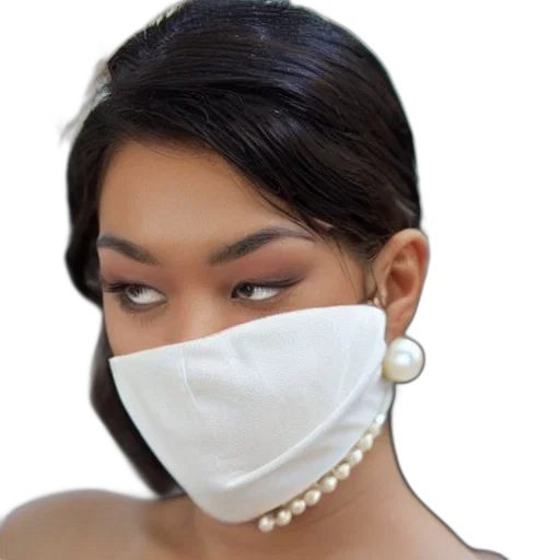 mask, face, cyberpunk, photorealistic transparent PNG cut-out