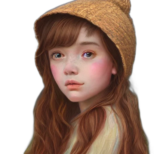 hat, face, mask, hair transparent PNG cut-out