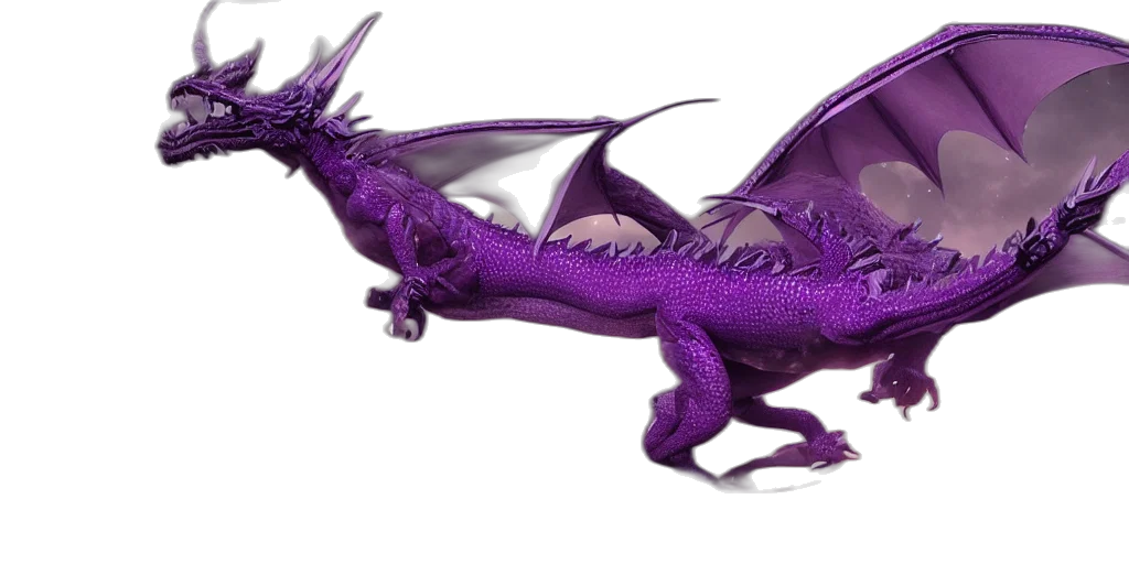 dragon, animal, creature, weapon transparent PNG cut-out