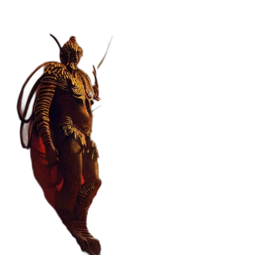 dragon, staff, sword, robot transparent PNG cut-out