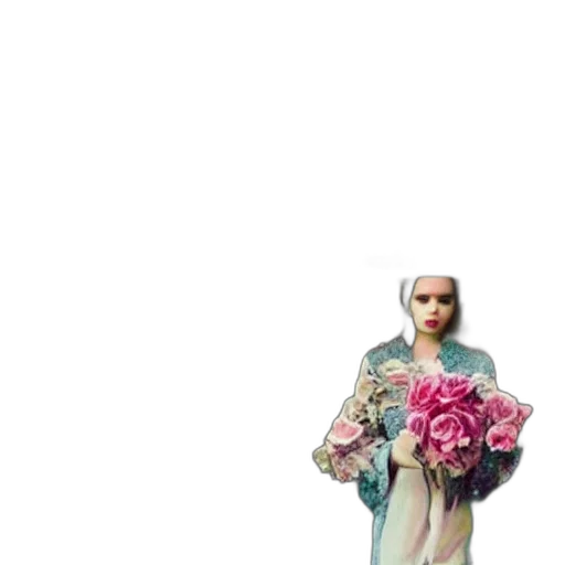 dress, flower, robot, jewelry transparent PNG cut-out