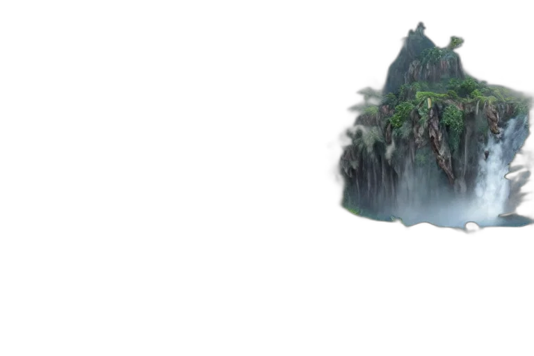 tree, hair, dragon, sword transparent PNG cut-out