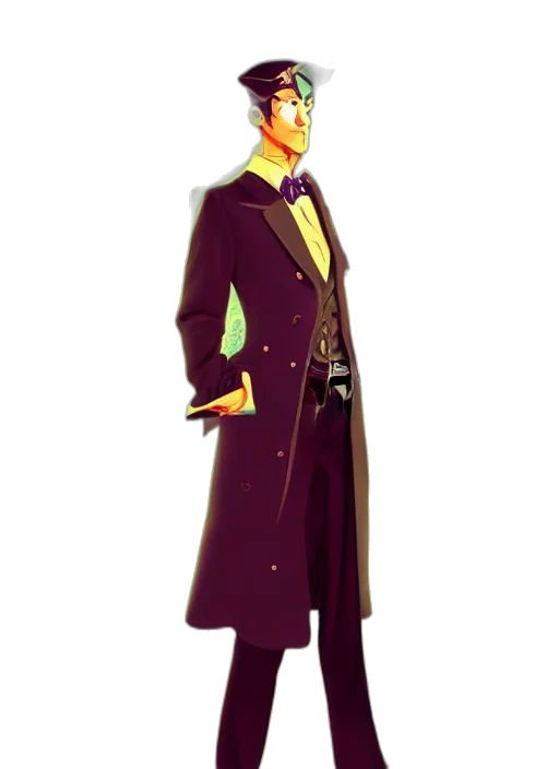 staff, jacket, concept art, pixel art transparent PNG cut-out