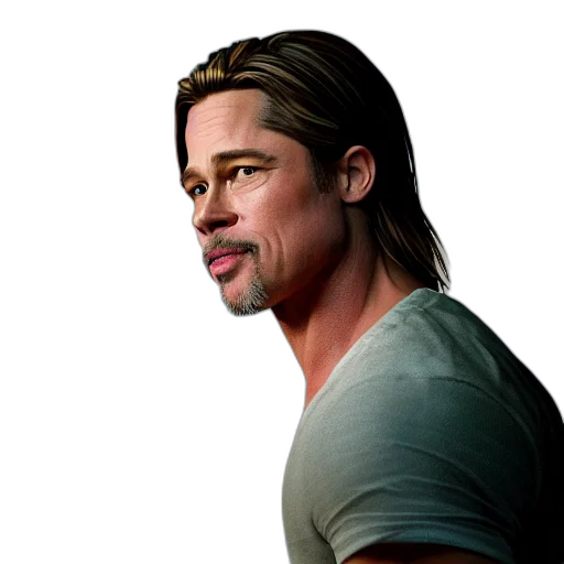 hair, face, photorealistic, cartoon transparent PNG cut-out