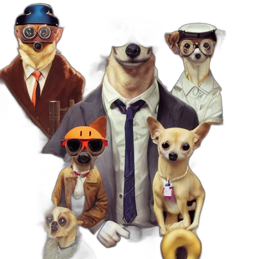 staff, hat, animal, concept art transparent PNG cut-out