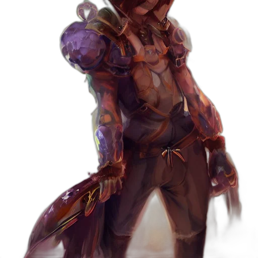 staff, weapon, creature, jacket transparent PNG cut-out