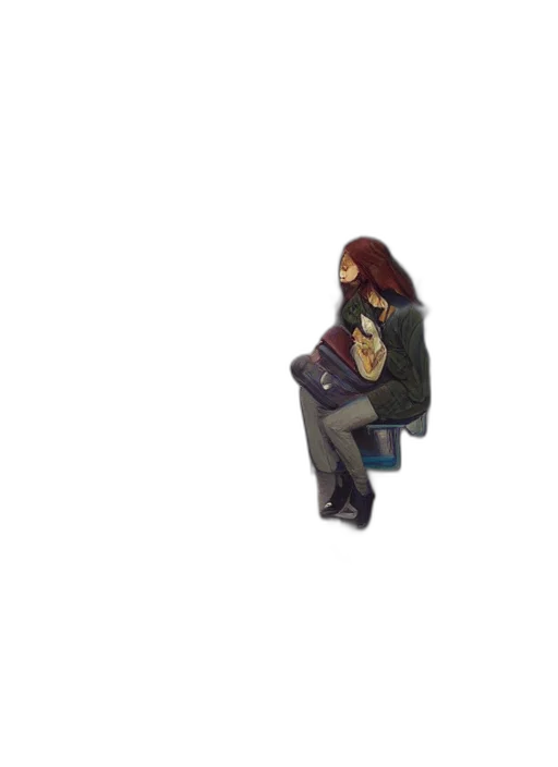 jacket, jewelry, creature, robot transparent PNG cut-out