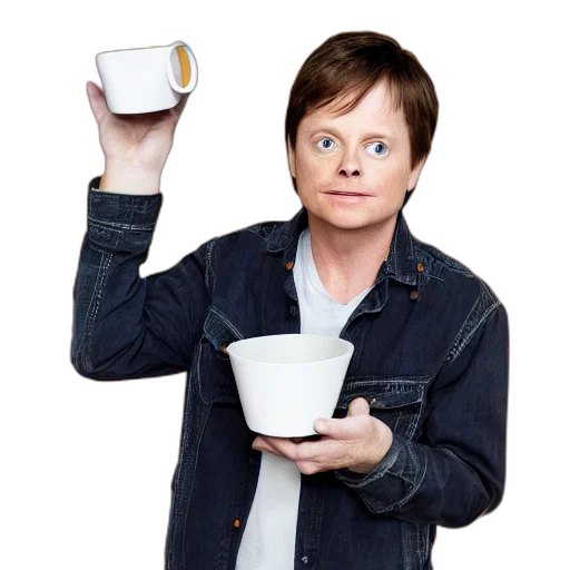 food, face, robot, michael transparent PNG cut-out
