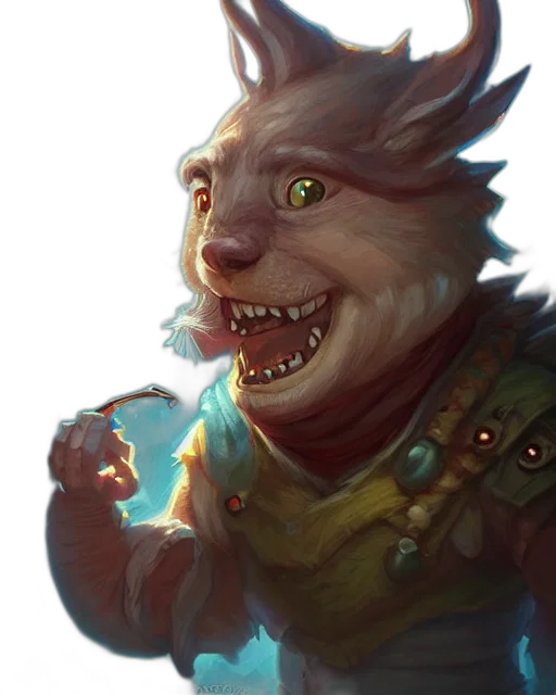 creature, face, staff, dragon transparent PNG cut-out