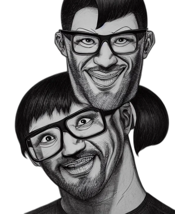face, cartoon, concept art, comic book art transparent PNG cut-out