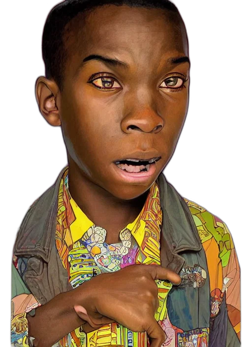 face, jacket, staff, animal transparent PNG cut-out