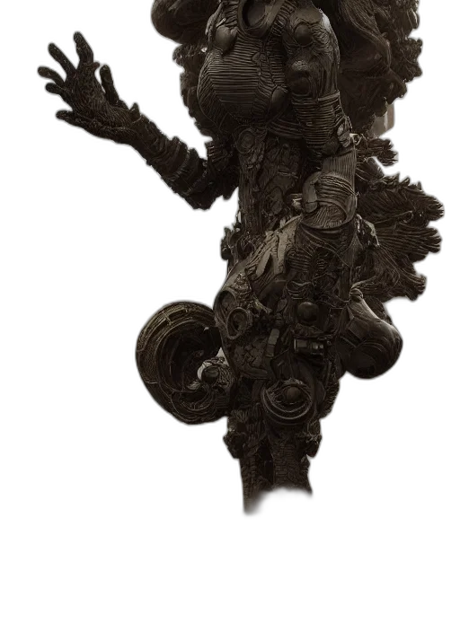 staff, robot, dragon, weapon transparent PNG cut-out