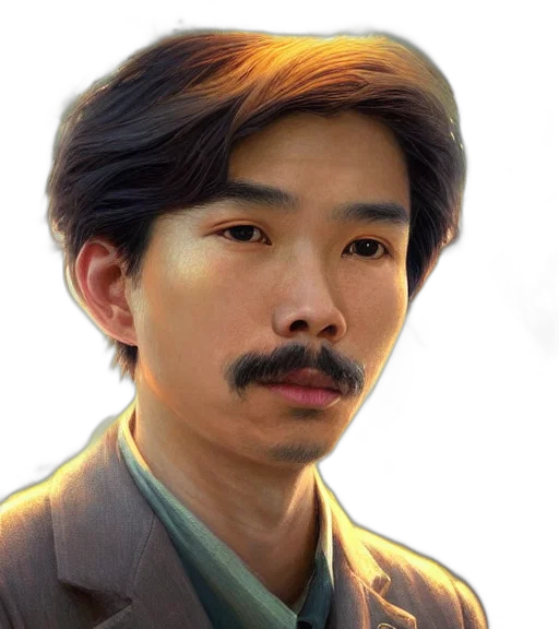face, staff, hair, mask transparent PNG cut-out