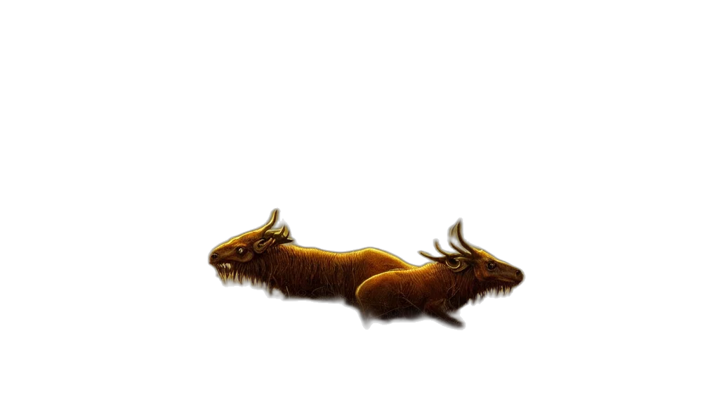 hair, animal, creature, dragon transparent PNG cut-out