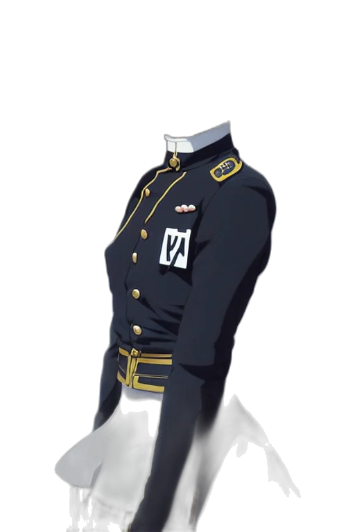 jacket, staff, dress, robot transparent PNG cut-out