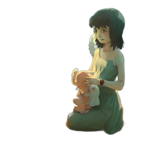 creature, bottle, dress, face transparent PNG cut-out