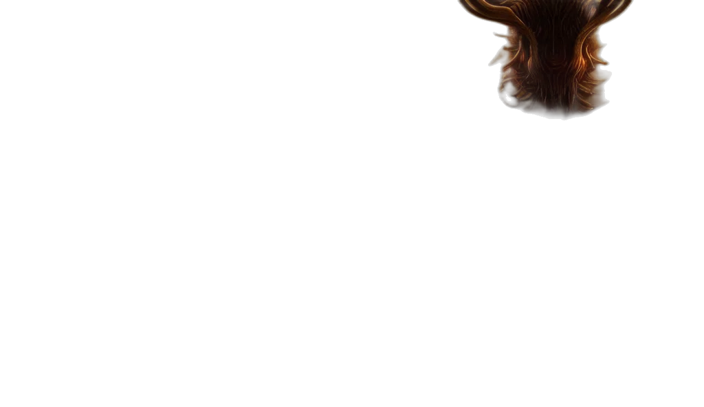 hair, face, mask, staff transparent PNG cut-out