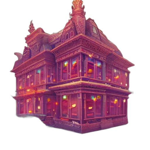 building, furniture, crown, concept art transparent PNG cut-out