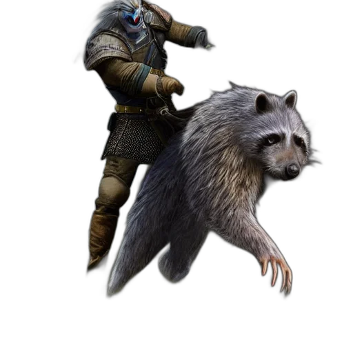 animal, creature, weapon, staff transparent PNG cut-out