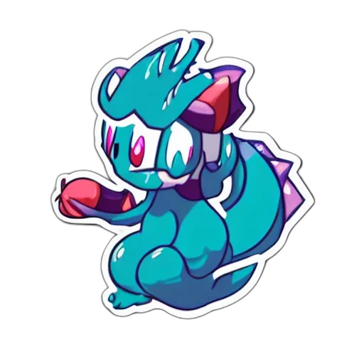 dragon, creature, staff, animal transparent PNG cut-out