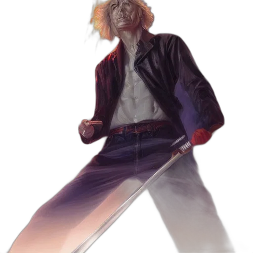 staff, sword, jacket, weapon transparent PNG cut-out