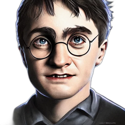 face, staff, photorealistic, comic book art transparent PNG cut-out