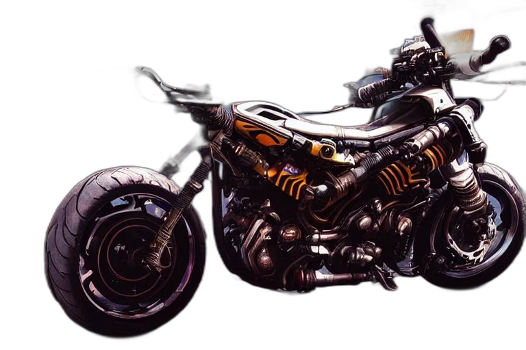 weapon, photorealistic, concept art, comic book art transparent PNG cut-out