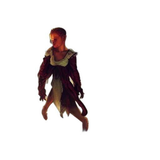 staff, creature, jacket, dragon transparent PNG cut-out