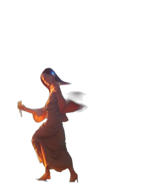 dragon, creature, dress, mask transparent PNG cut-out