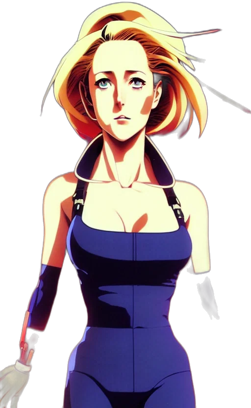 dress, staff, anime, concept art transparent PNG cut-out
