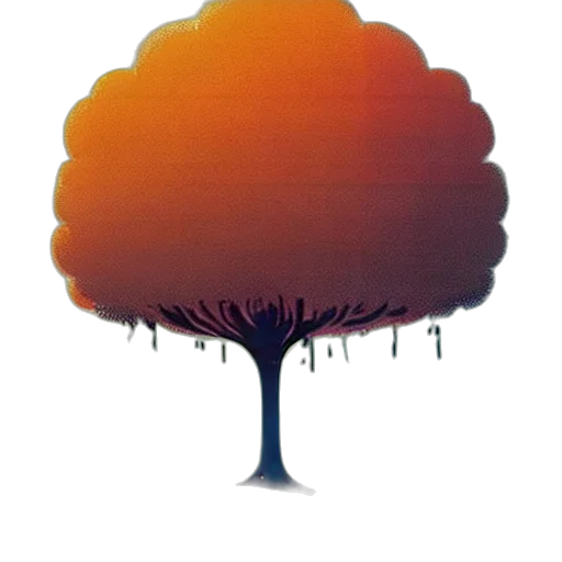 tree, umbrella, crown, hair transparent PNG cut-out