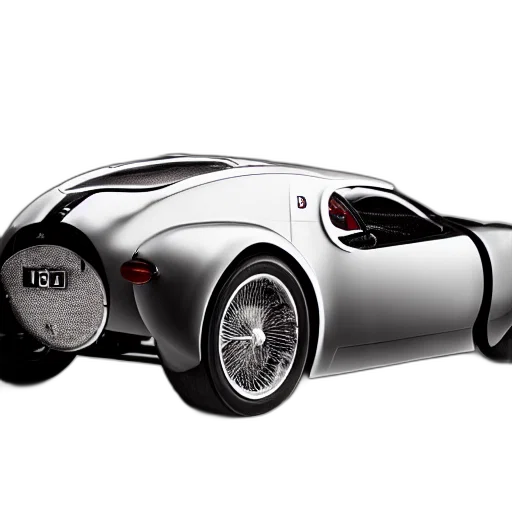 car, robot, 3d render, concept art transparent PNG cut-out