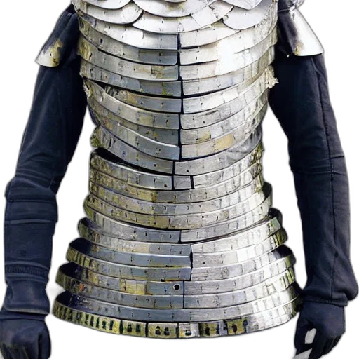 jacket, robot, dress, sword transparent PNG cut-out