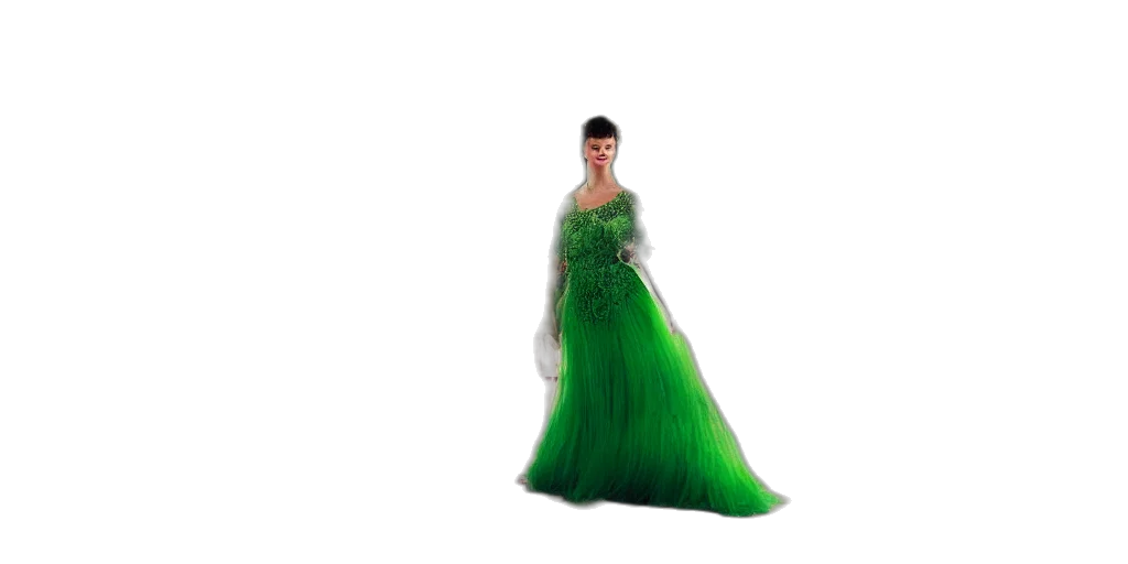 dress, 3d render, concept art, photorealistic transparent PNG cut-out