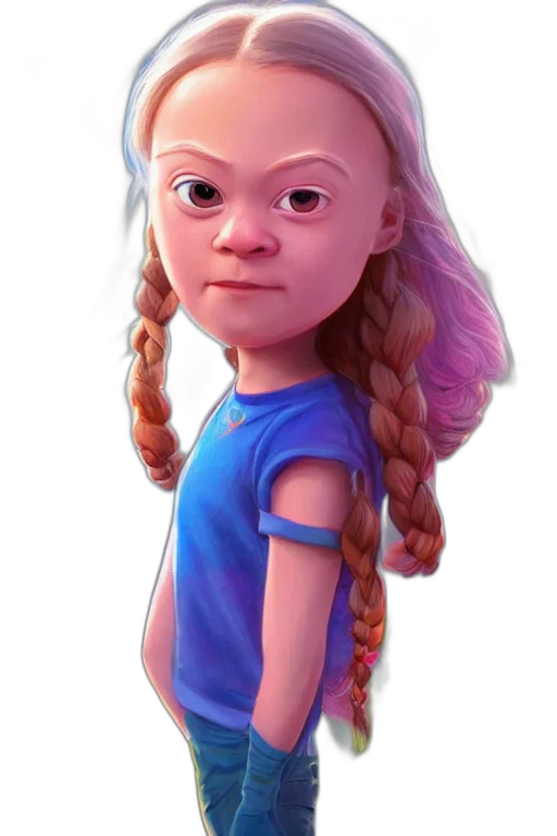 face, dress, staff, hair transparent PNG cut-out
