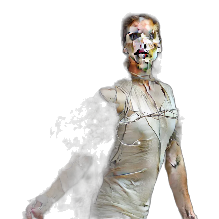 mask, dress, robot, face transparent PNG cut-out