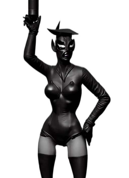 mask, concept art, comic book art, fantasy art transparent PNG cut-out