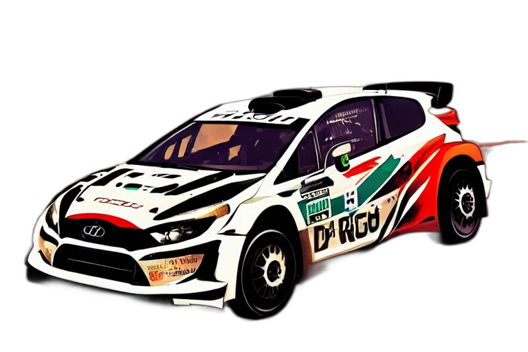 car, concept art, 3d render, fantasy art transparent PNG cut-out