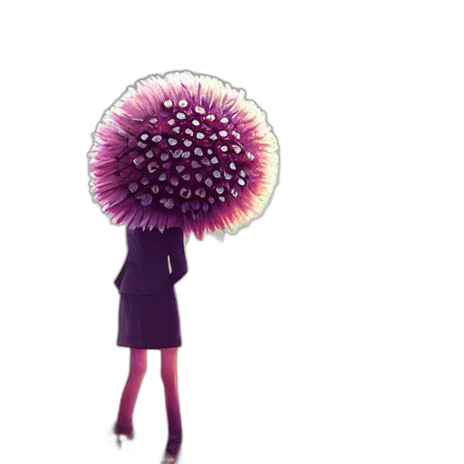 umbrella, flower, hat, dress transparent PNG cut-out