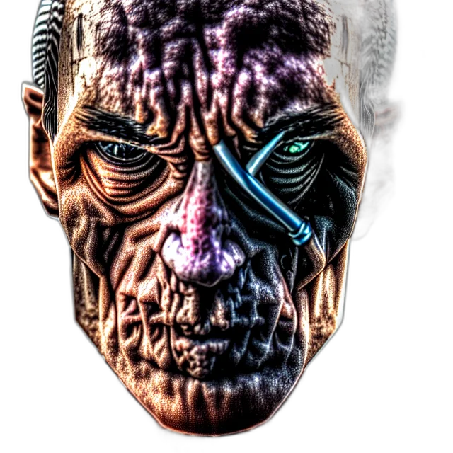 mask, face, robot, creature transparent PNG cut-out