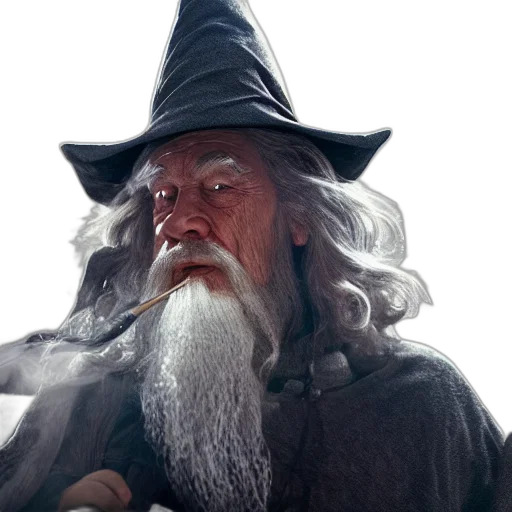 staff, hat, face, concept art transparent PNG cut-out