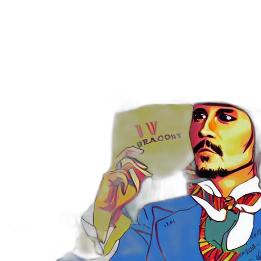 hat, cartoon, photorealistic, comic book art transparent PNG cut-out