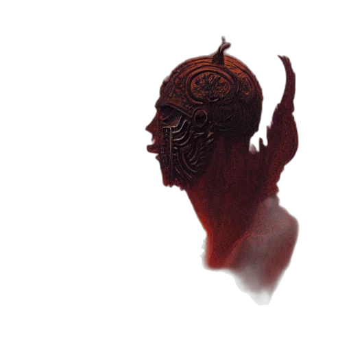 hair, mask, crown, face transparent PNG cut-out