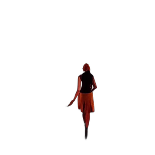 dress, staff, umbrella, robot transparent PNG cut-out