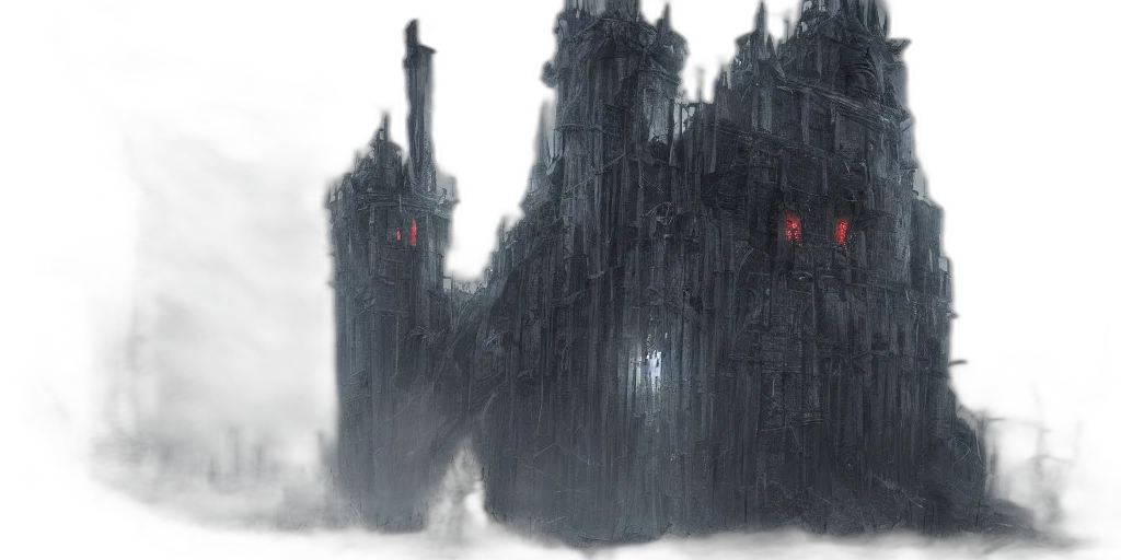 robot, building, concept art, fantasy art transparent PNG cut-out