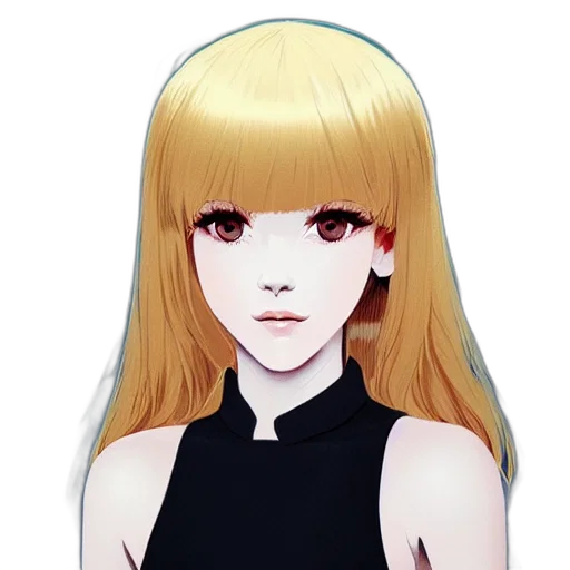 face, hair, mask, dress transparent PNG cut-out