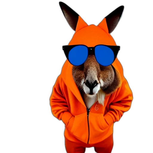 animal, jacket, creature, hat transparent PNG cut-out